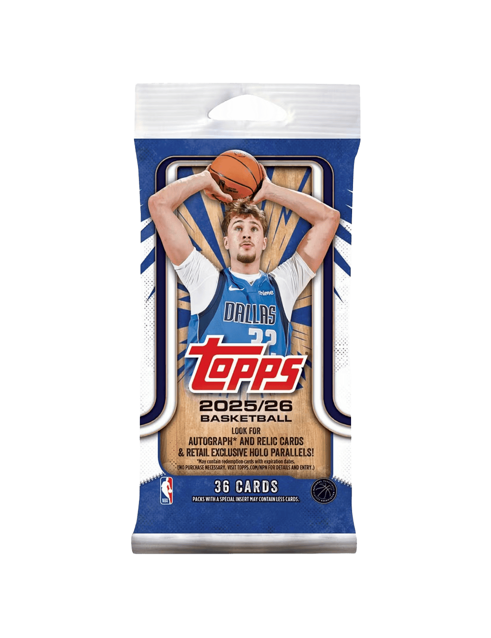 Topps Cards 2025-26 Topps NBA Basketball Flagship Trading Card Jumbo Valiue Pack