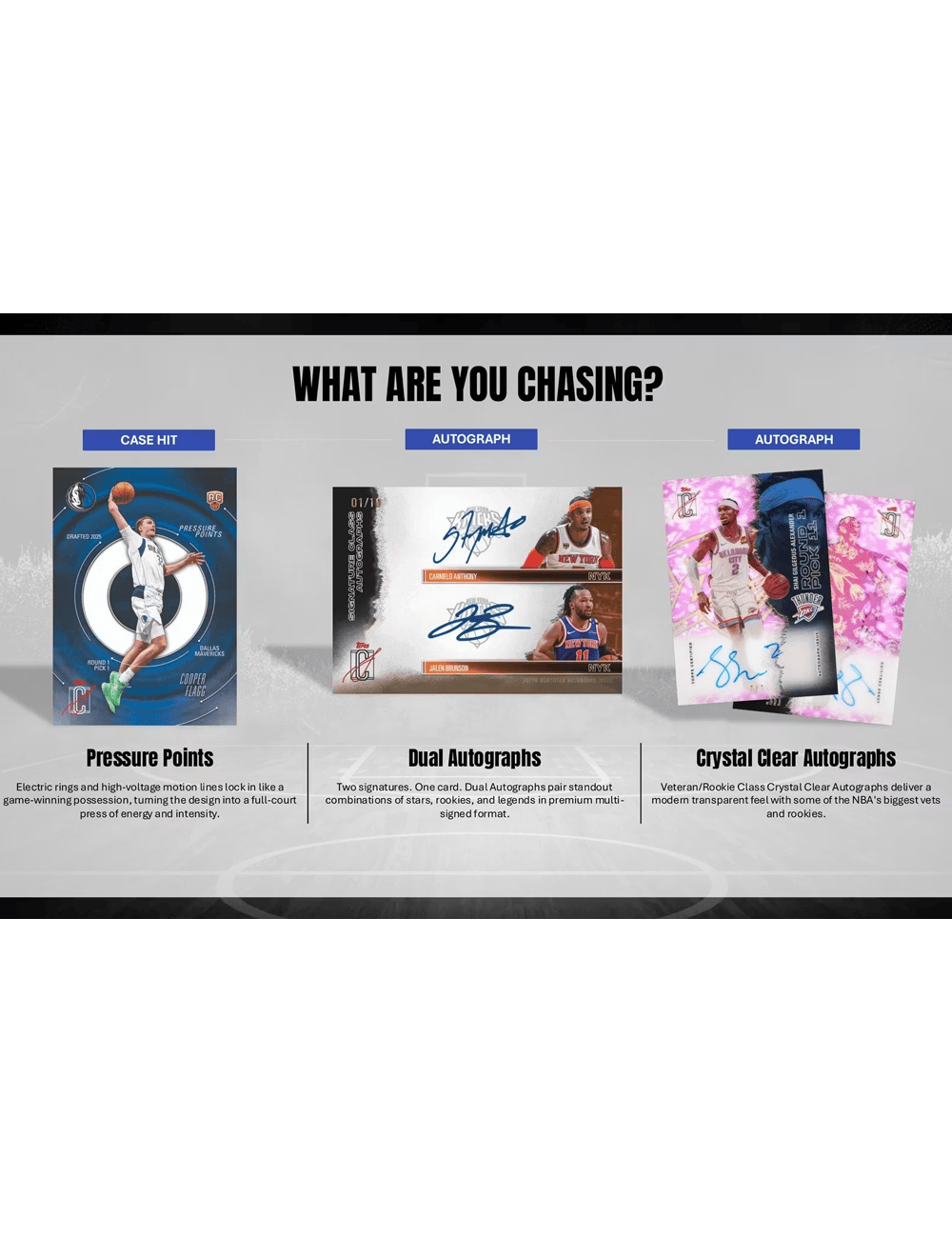 Topps Trading Cards 2025-26 Topps NBA Signature Class Basketball Mega Box