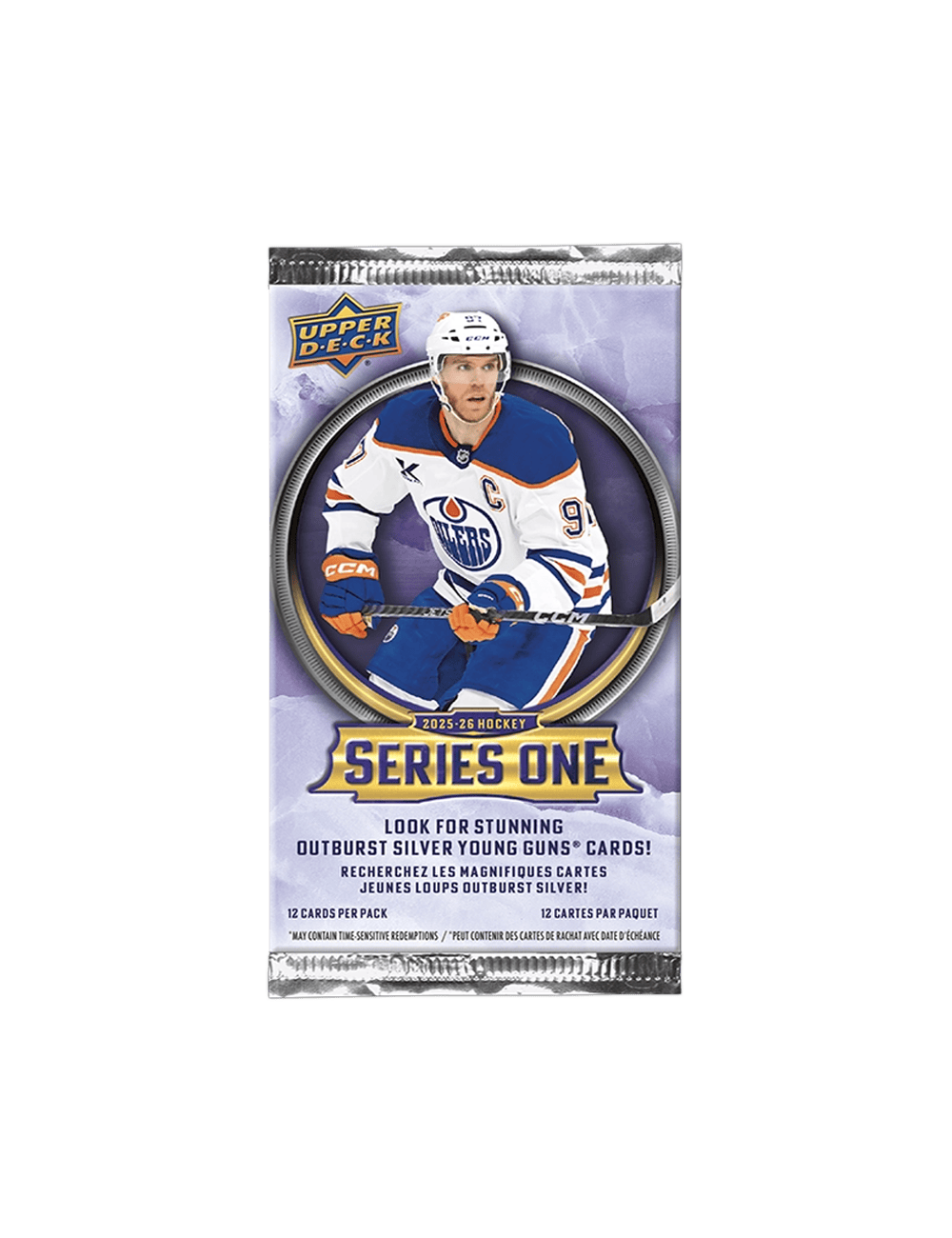 Upper Deck Cards 2025-26 Upper Deck NHL Series 1 Hockey Trading Card Blaster Pack