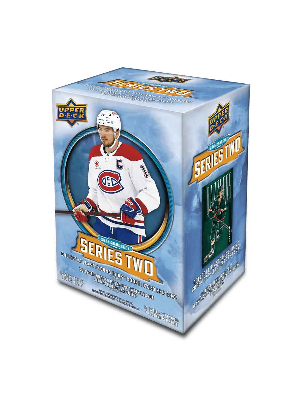Upper Deck Cards 2025-26 Upper Deck NHL Series 2 Hockey Trading Card Blaster Box