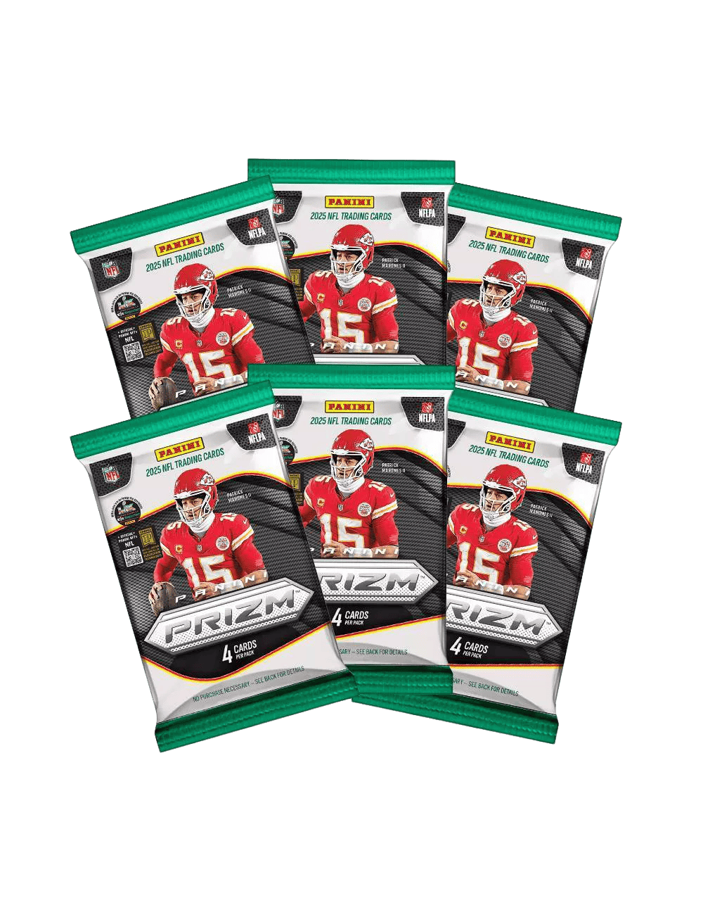 Panini Cards 2025 Panini NFL Prizm Football Trading Card Blaster Box