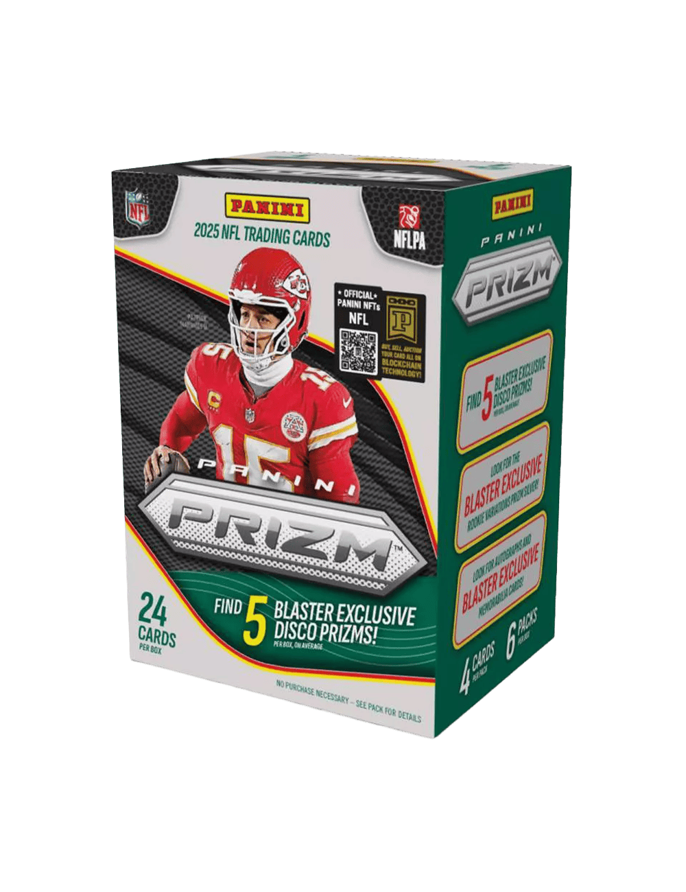 Panini Cards 2025 Panini NFL Prizm Football Trading Card Blaster Box