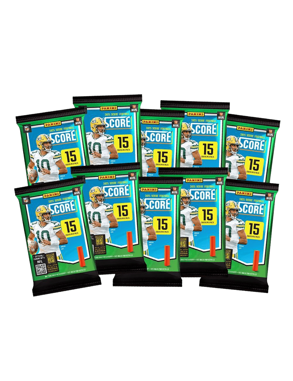 Panini Cards 2025 Panini NFL Score Football Trading Card Mega Box