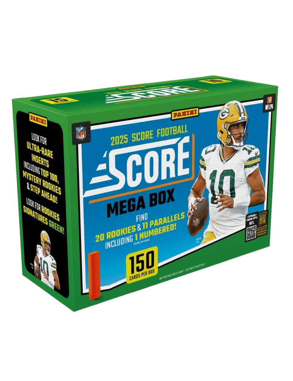 Panini Cards 2025 Panini NFL Score Football Trading Card Mega Box