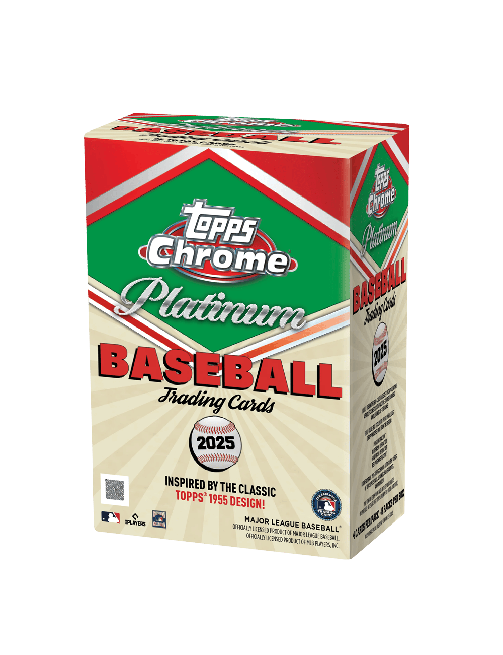 Topps Trading Cards 2025 Topps MLB Chrome Platinum Baseball Value Blaster Box