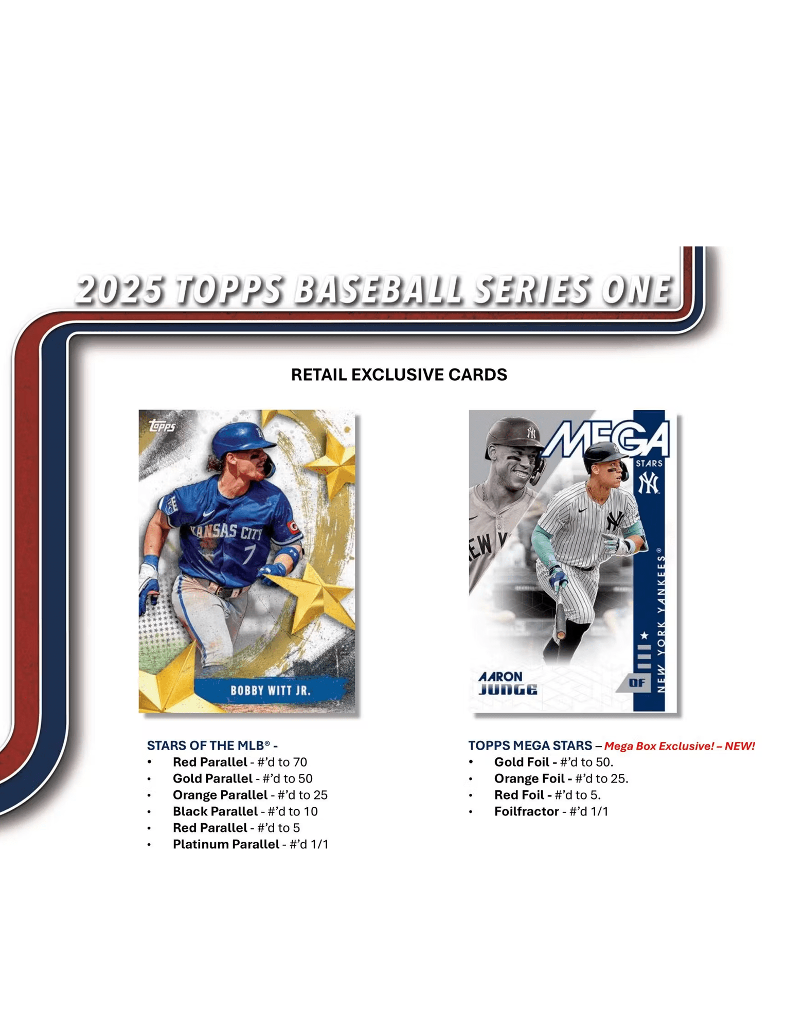 Topps Cards 2025 Topps MLB Series 1 Baseball Trading Card Blaster Box
