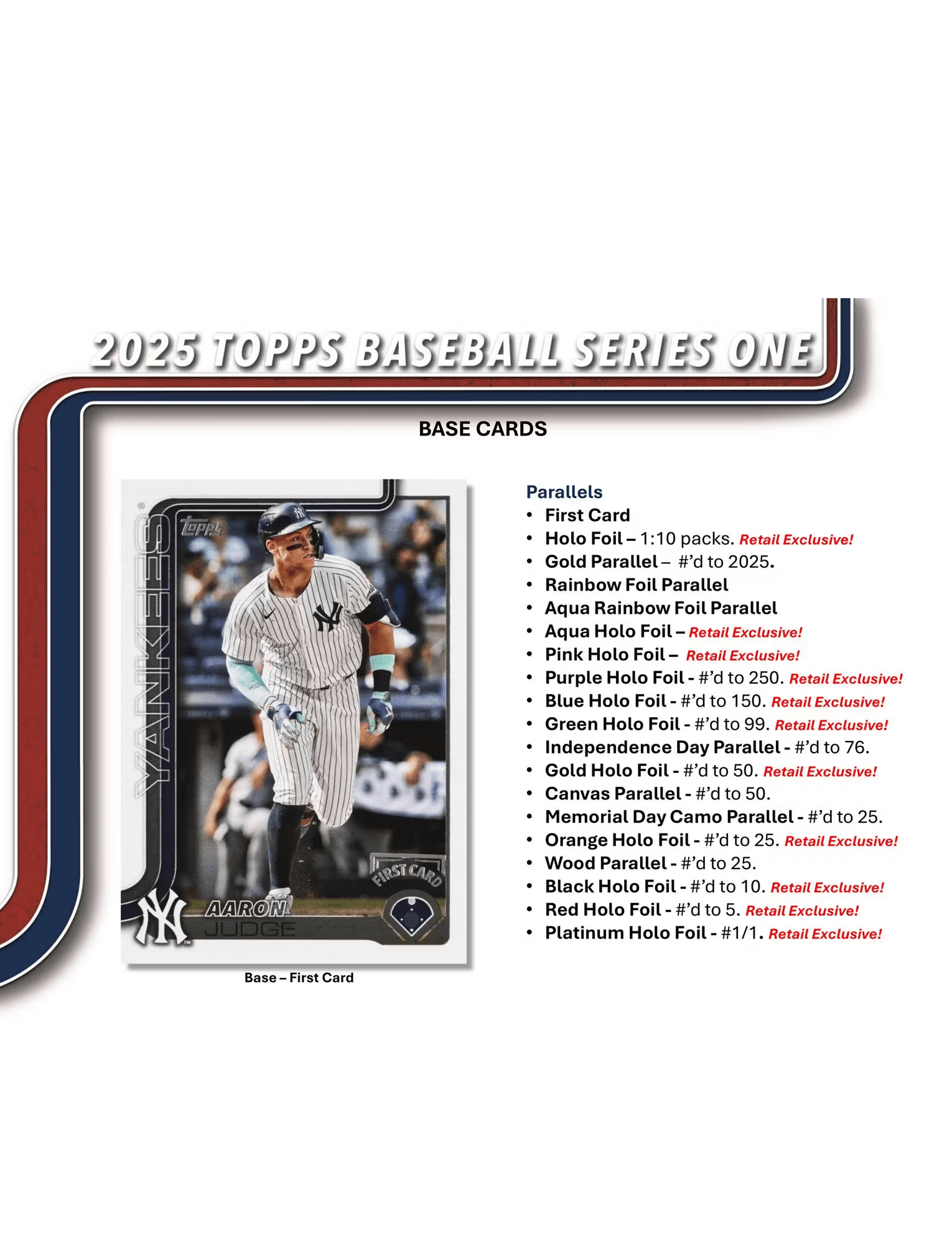 Topps Cards 2025 Topps MLB Series 1 Baseball Trading Card Blaster Box