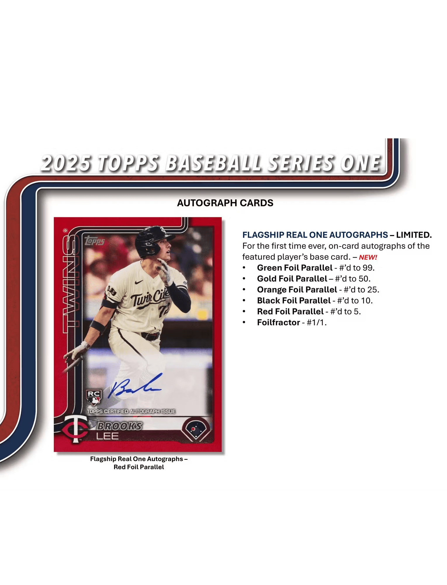 Topps Cards 2025 Topps MLB Series 1 Baseball Trading Card Retail Pack