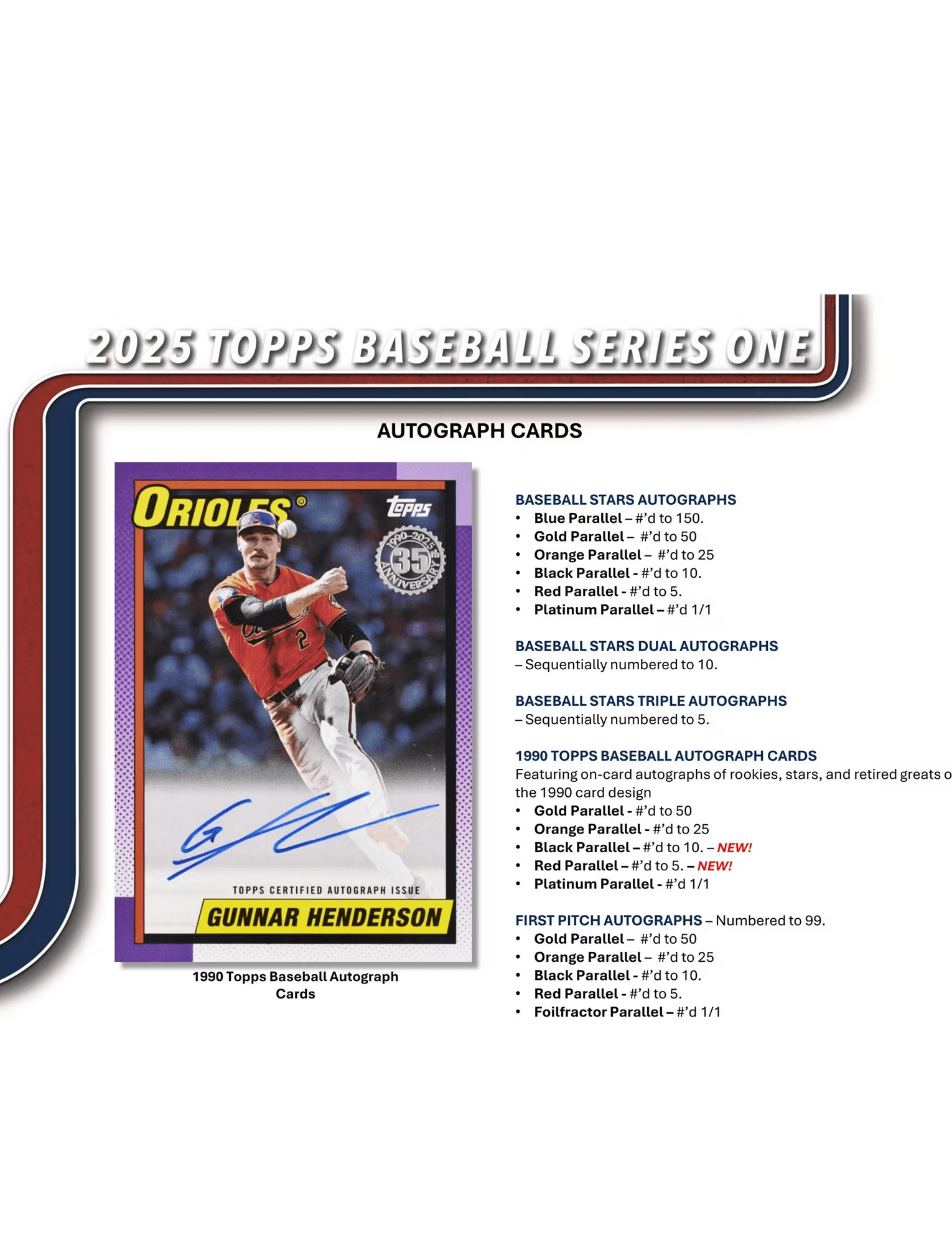 Topps Cards 2025 Topps MLB Series 1 Baseball Trading Card Retail Pack