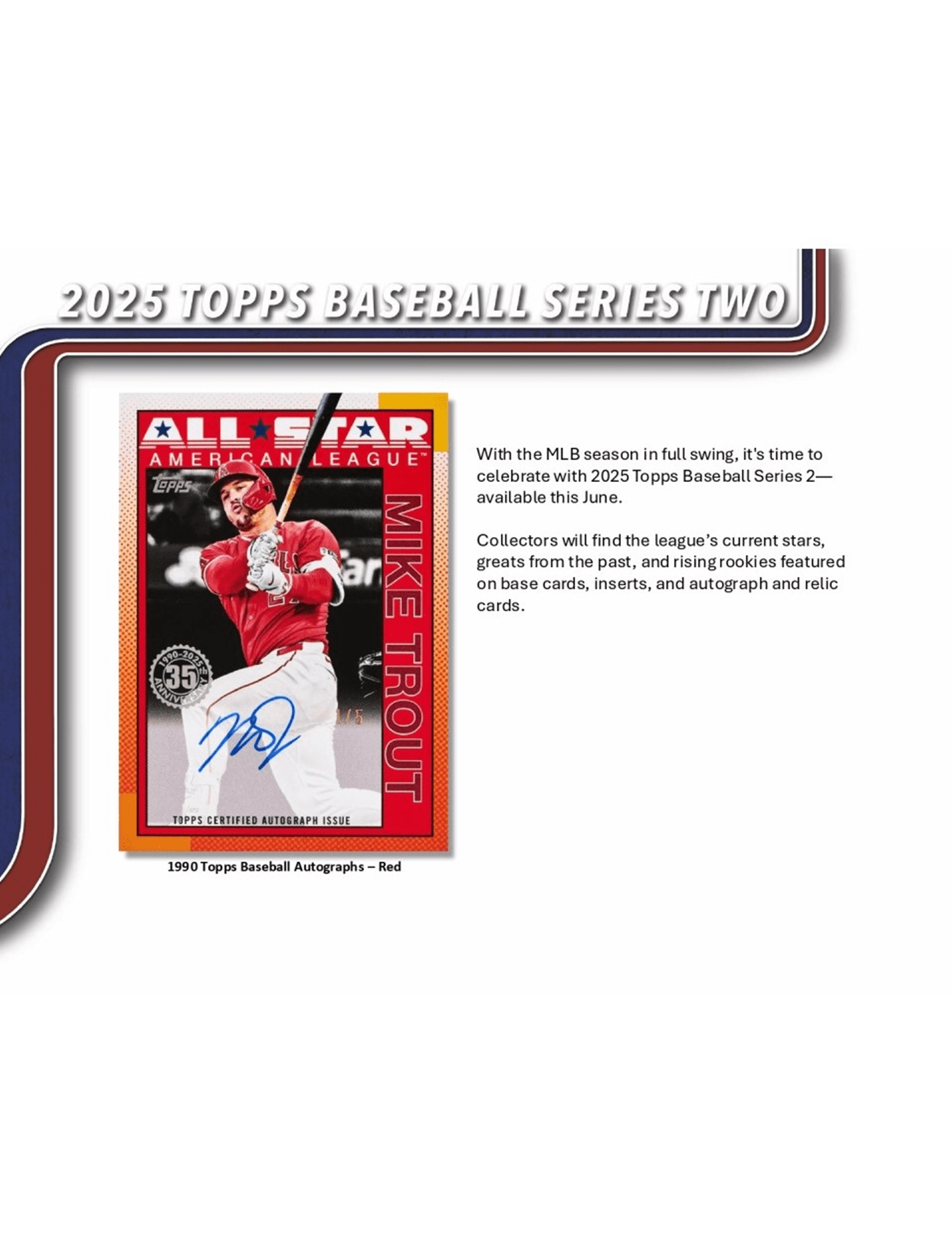 Topps Cards 2025 Topps MLB Series 2 Baseball Trading Card Mega Pack