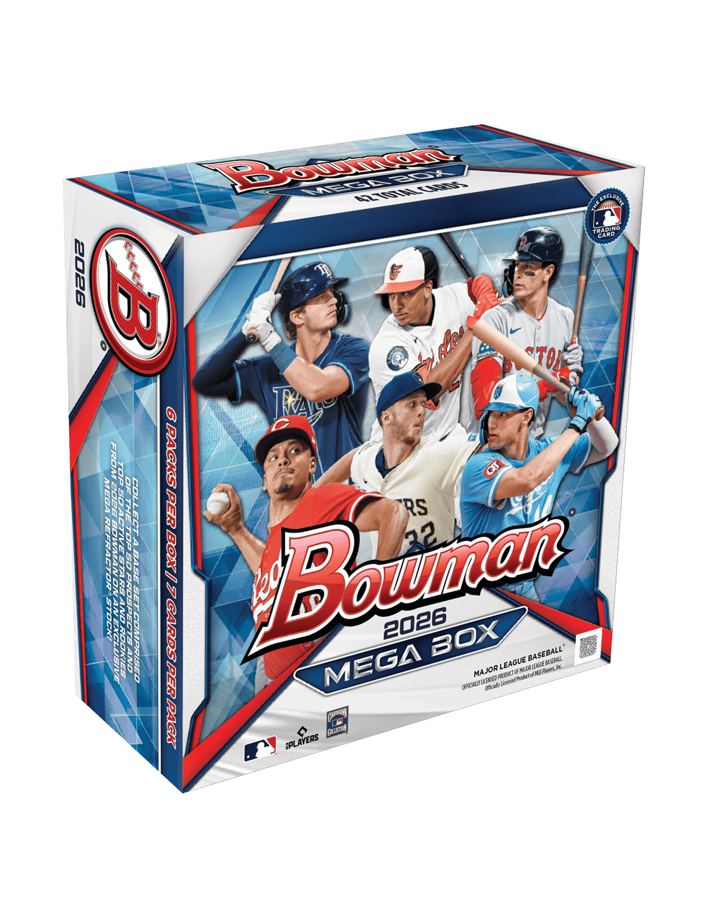 Topps Trading Cards 2026 Topps MLB Bowman Baseball Mega Box