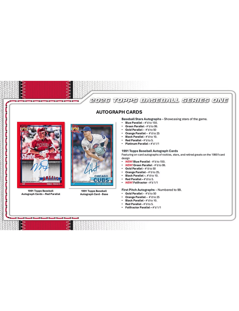 Topps Cards 2026 Topps MLB Series 1 Baseball Trading Card Blaster Box