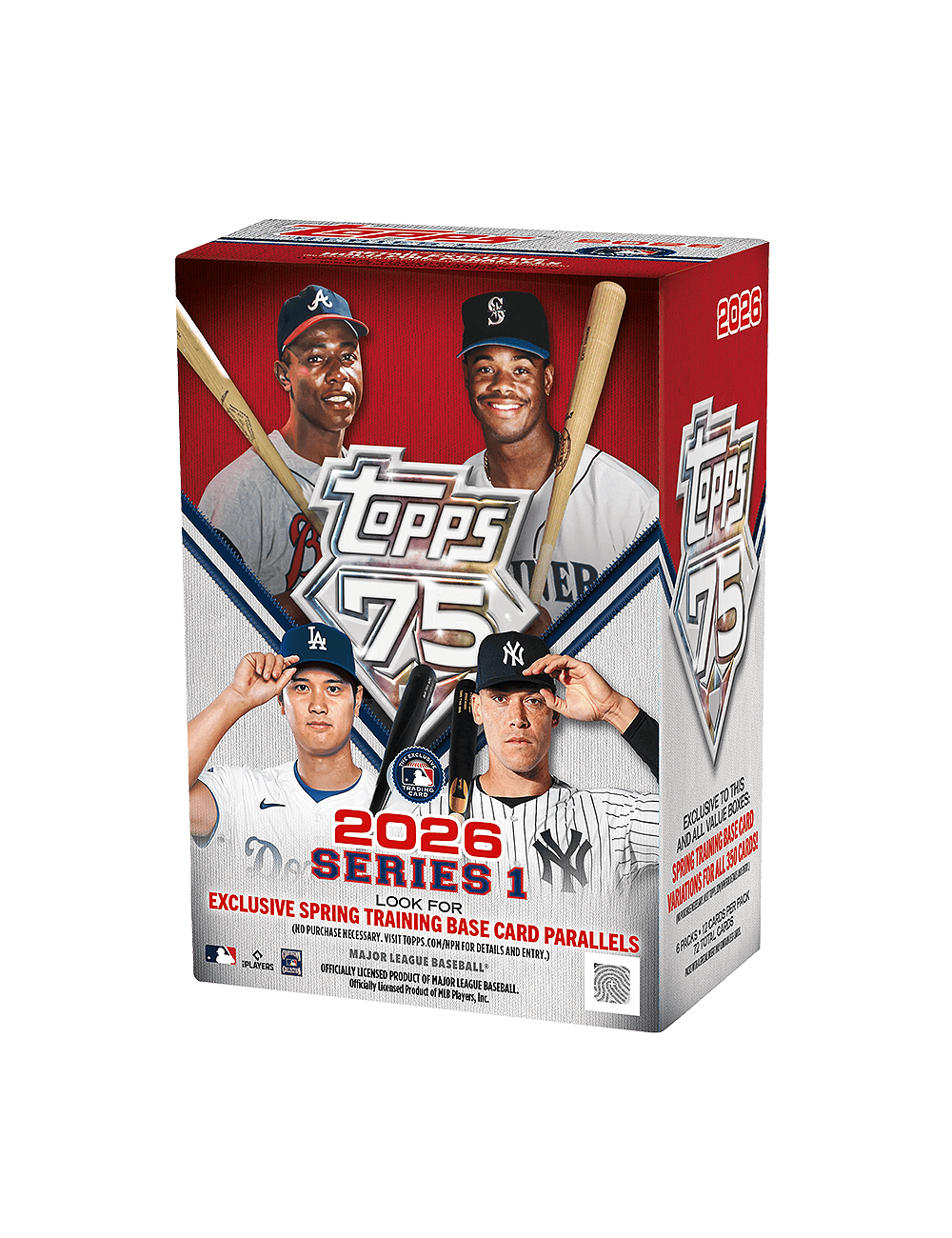 Topps Cards 2026 Topps MLB Series 1 Baseball Trading Card Blaster Box