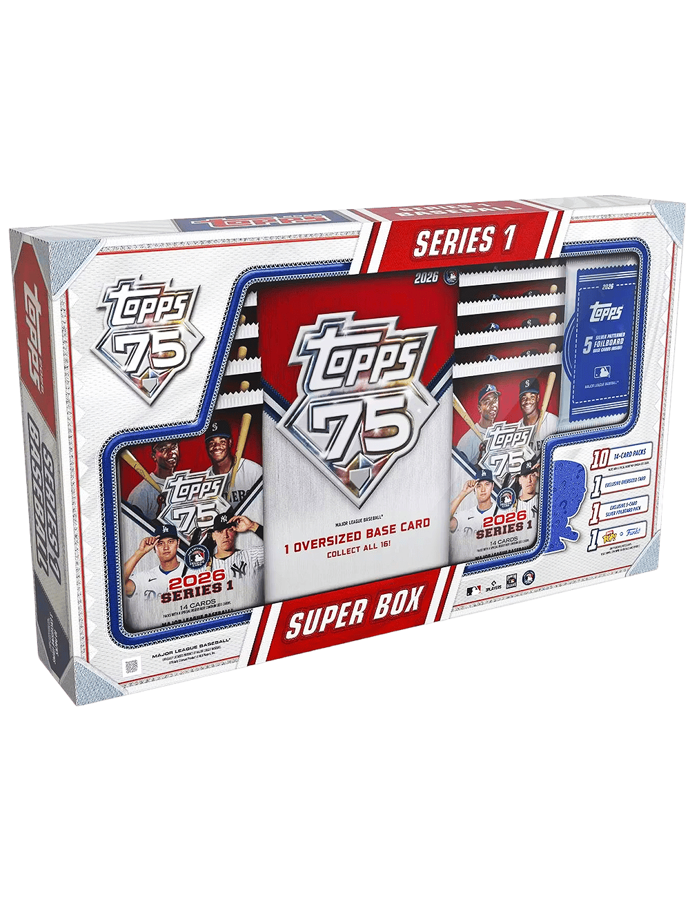 Topps Cards 2026 Topps MLB Series 1 Baseball Trading Card Super Box
