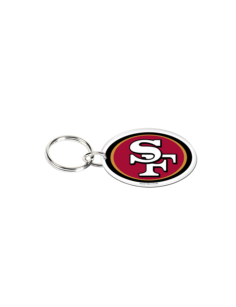 San Francisco 49ers Wincraft NFL Premium Acrylic Team Key Ring