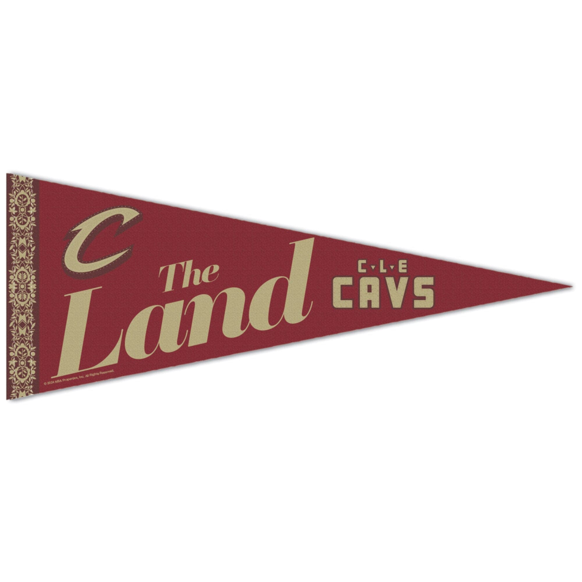 Cleveland Cavaliers Wincraft NBA 12 x 30" City Edititon Premium Felt Pennant