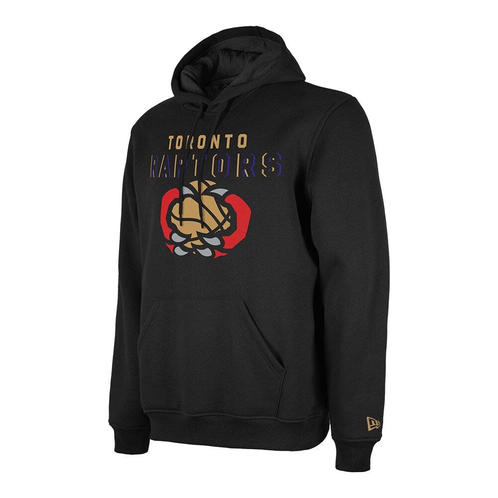 Toronto Raptors New Era NBA 24-25 City Edition Hoodie Jumper - Black