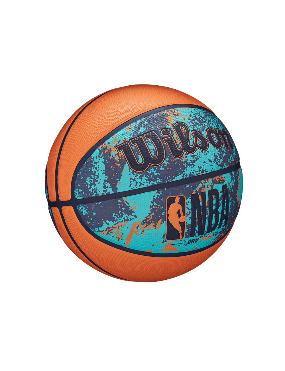 Youths NBA DRV Plus Orange Vibe Plus Wilson Basketball Ball - Size 5