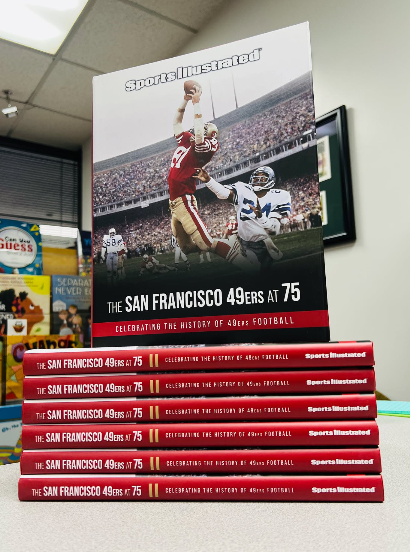 The San Francisco 49ers at 75 Sports Illustrated NFL Hardcover Book