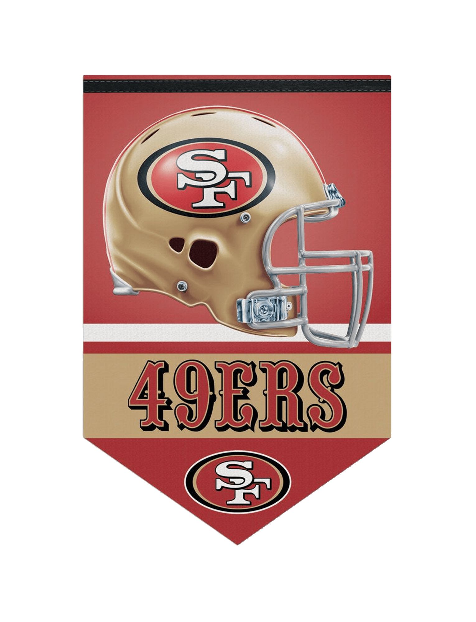 San Francisco 49ers Wincraft NFL 17" x 26" Premium Felt Banner