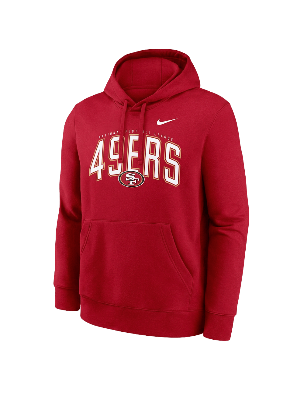 San Francisco 49ers Nike NFL Expect Victory Hoodie Jumper - Red