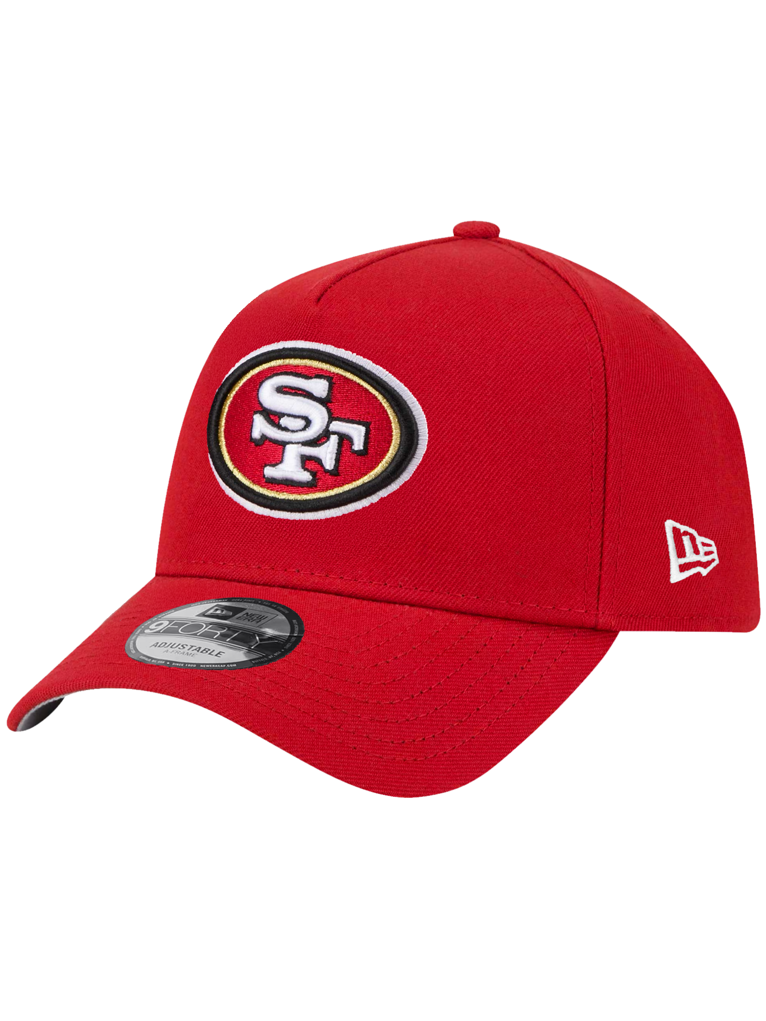 San Francisco 49ers New Era NFL Team 9FORTY A-Frame Snapback Hat - Red