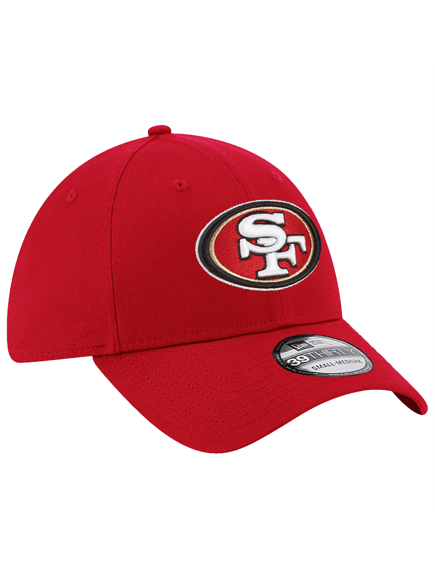 San Francisco 49ers New Era NFL Team 39THIRTY Stretch-Fit Hat - Red