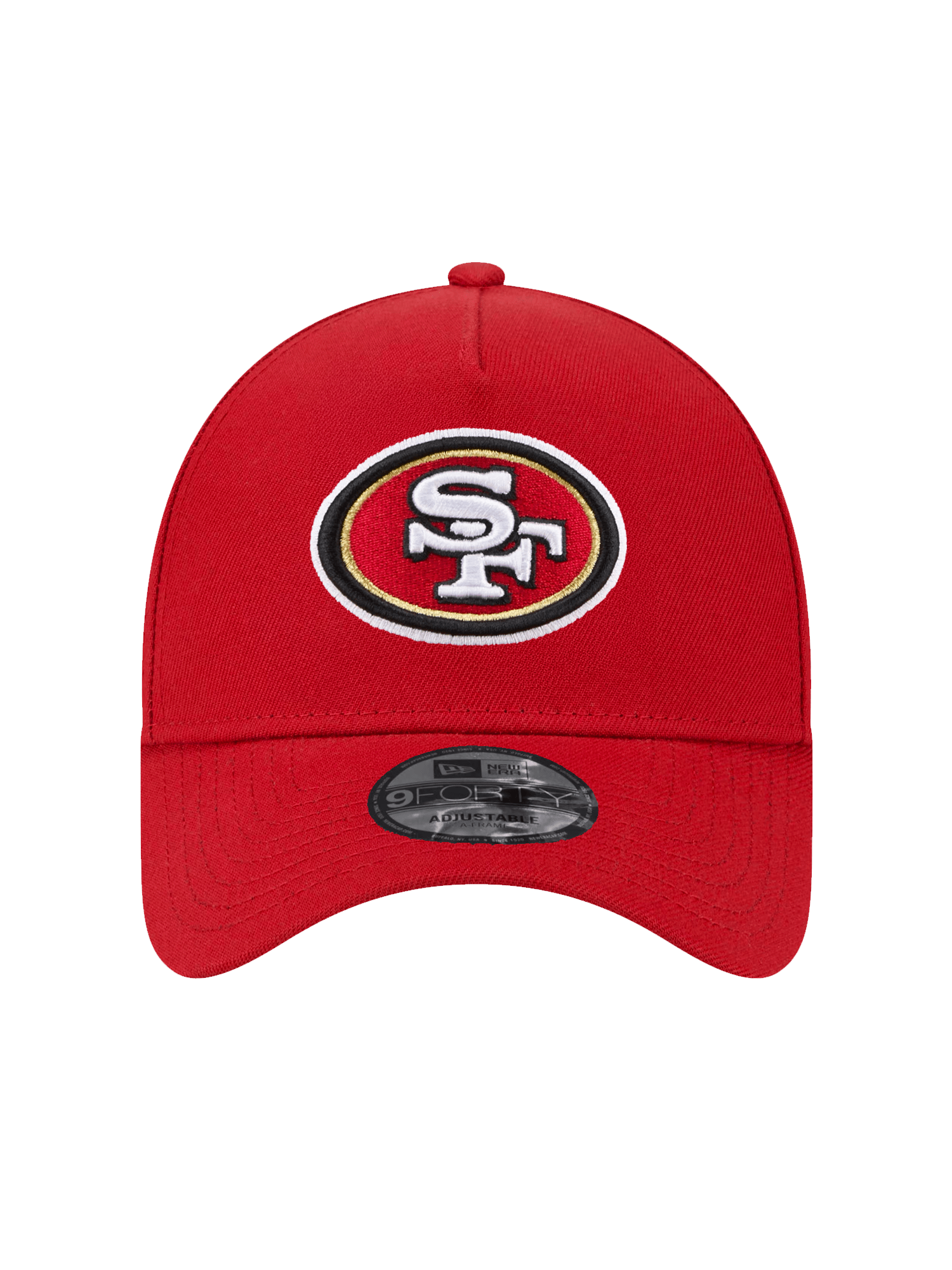 San Francisco 49ers New Era NFL Team 9FORTY A-Frame Snapback Hat - Red