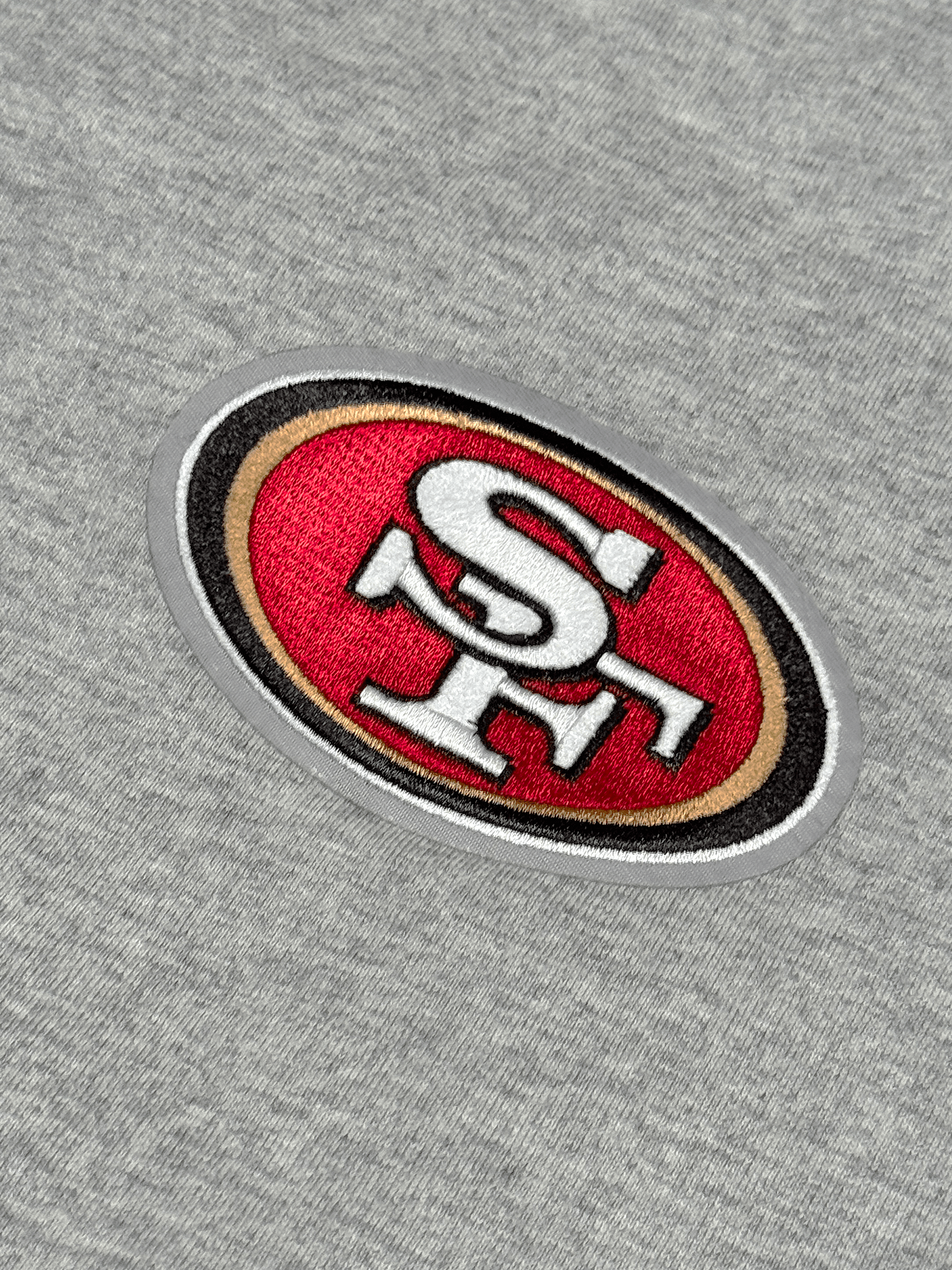 San Francisco 49ers Pro Standard NFL Team Icon Flex T-Shirt - Heather Grey