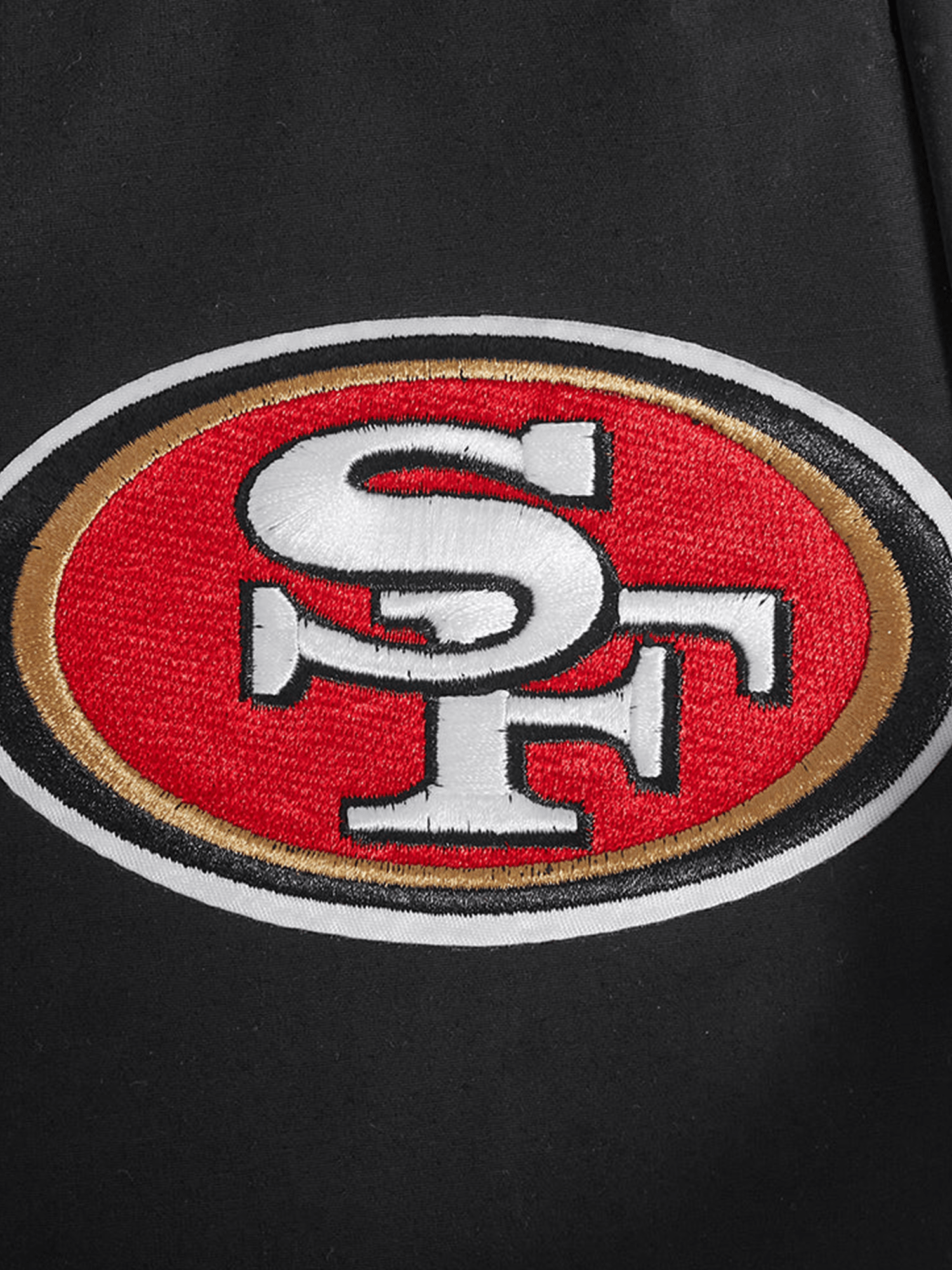 San Francisco 49ers Pro Standard NFL Classic Woven Wind Pants - Black