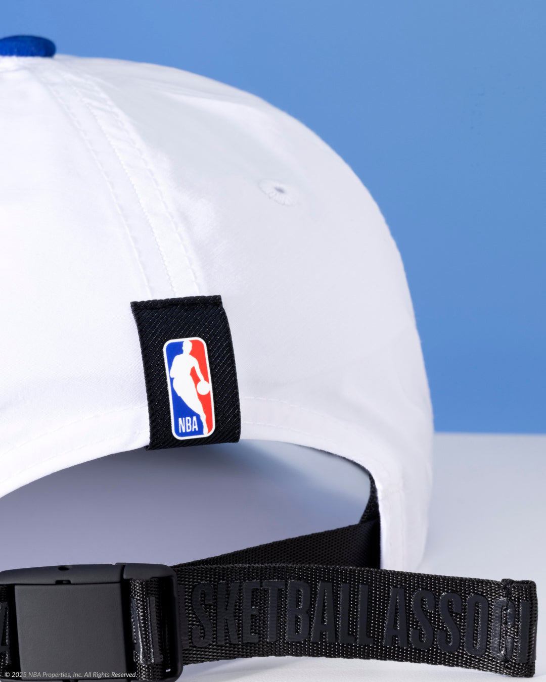 Philadelphia 76ers New Era NBA 25 Draft 19TWENTY A-Frame Pre-Curved Hat - White