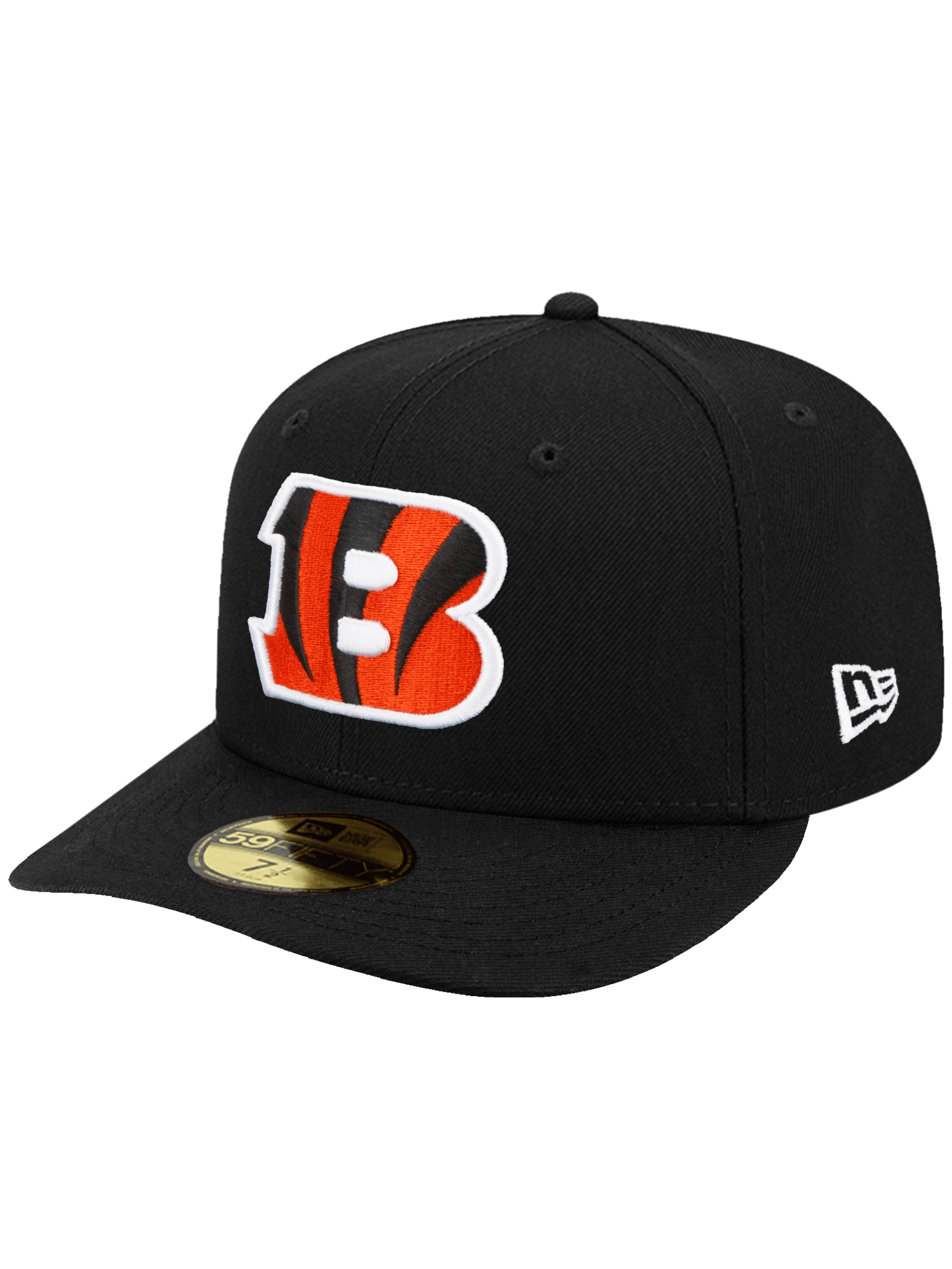 Cincinnati Bengals New Era NFL Team Pre-Curved 59FIFTY Fitted Hat - Black