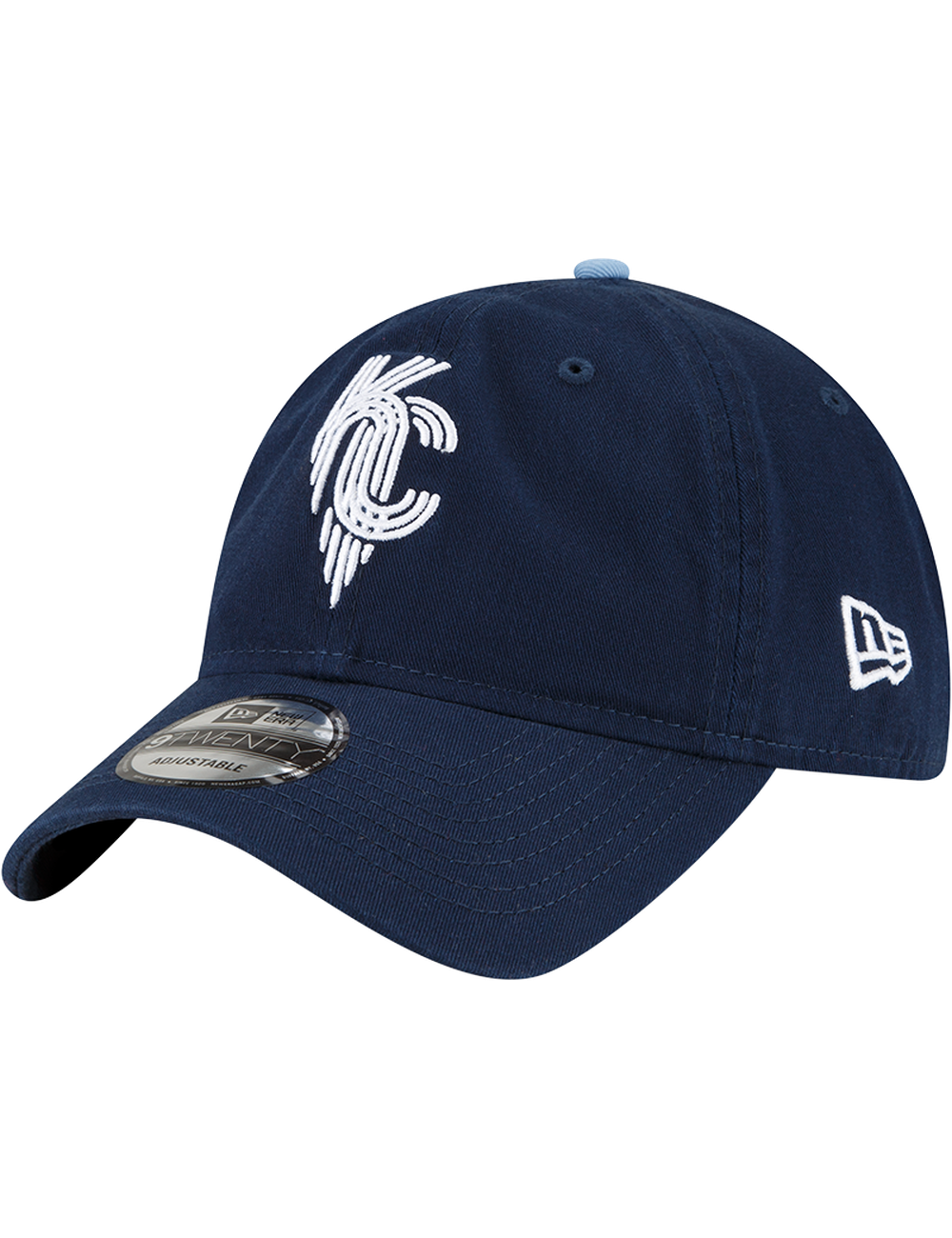 Kansas City Royals New Era MLB City Connect 9TWENTY Strapback Hat - Navy