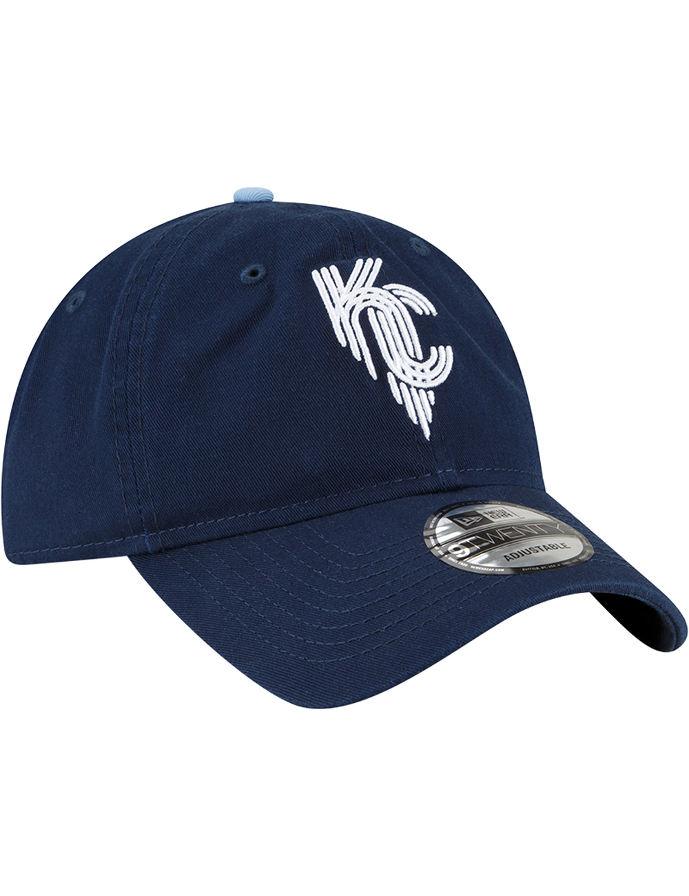 Kansas City Royals New Era MLB City Connect 9TWENTY Strapback Hat - Navy