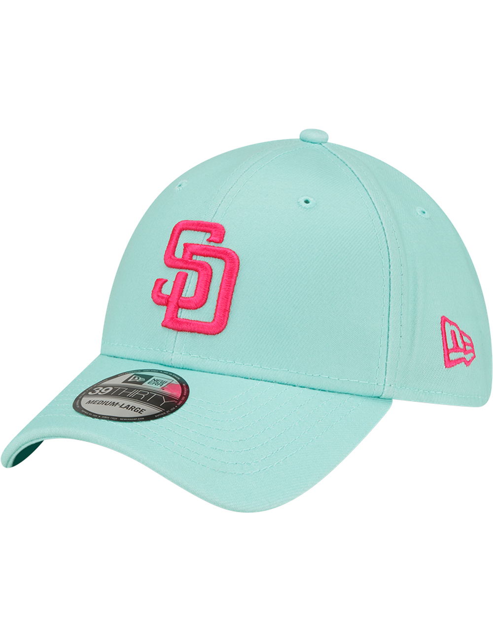 San Diego Padres New Era MLB City Connect 39THIRTY Stretch-Fit Hat - Mint
