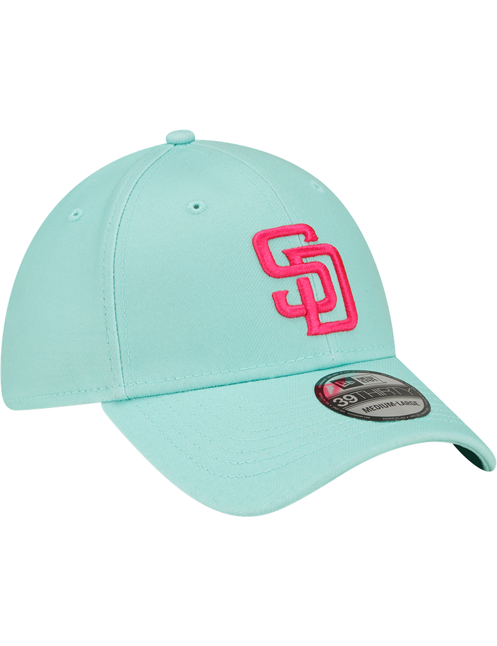 San Diego Padres New Era MLB City Connect 39THIRTY Stretch-Fit Hat - Mint