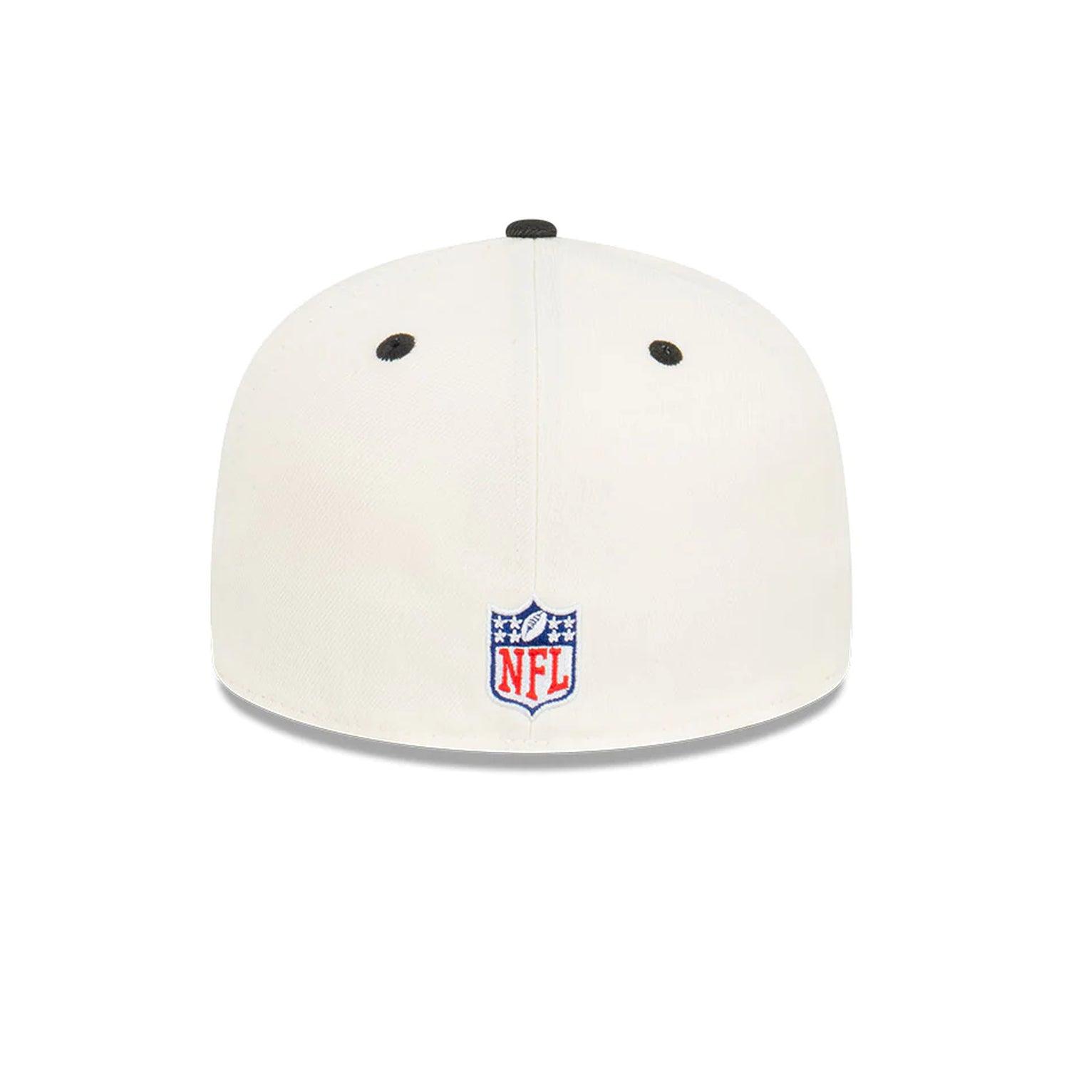 Las Vegas Raiders New Era NFL 2 Tone 59FIFTY Fitted Hat - White