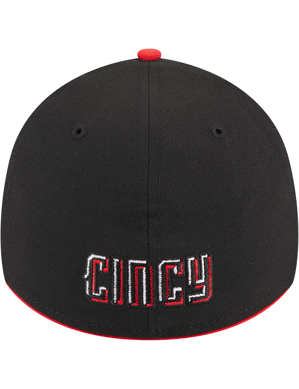Cincinnati Reds New Era MLB City Connect 39THIRTY Stretch-Fit Hat - Black