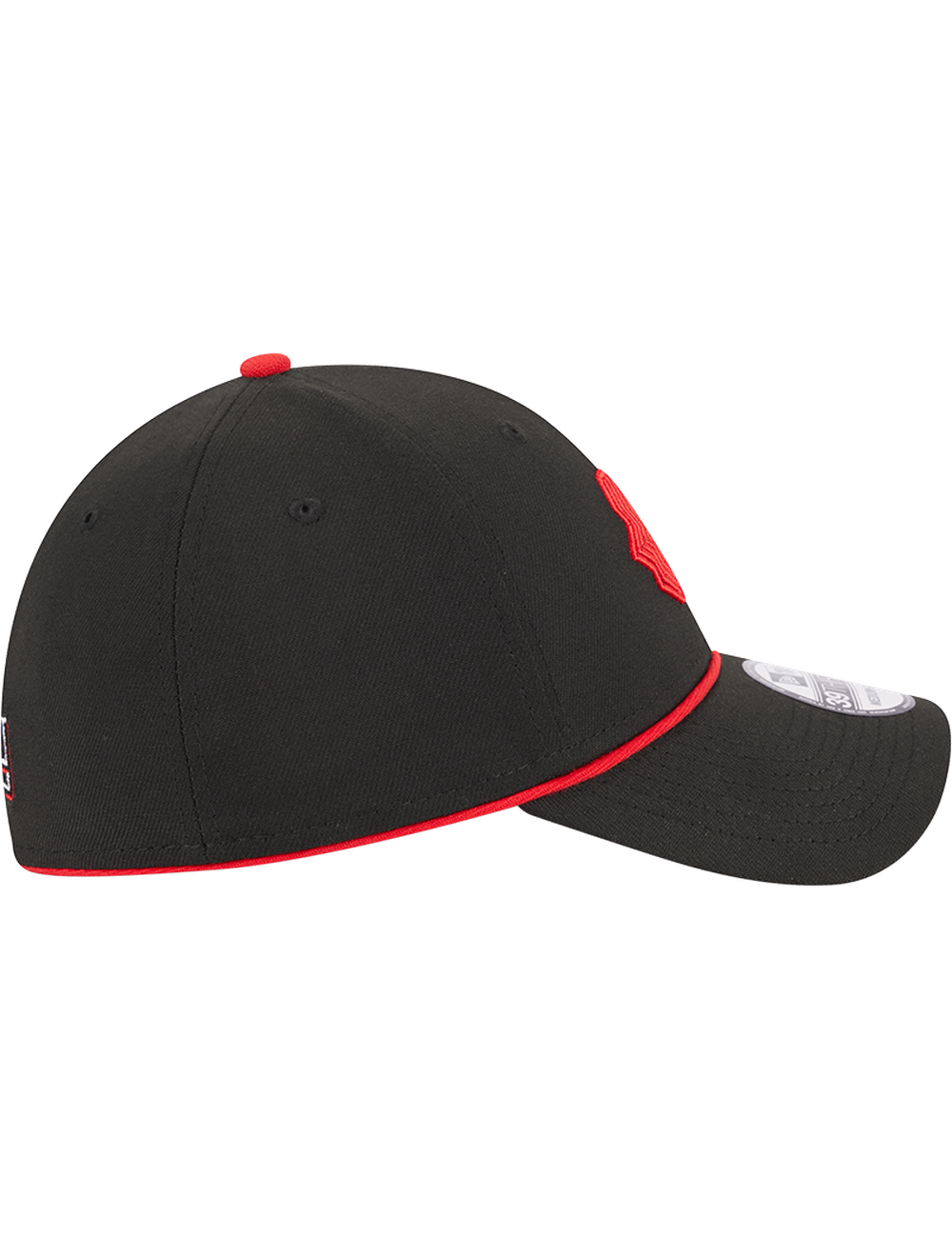 Cincinnati Reds New Era MLB City Connect 39THIRTY Stretch-Fit Hat - Black