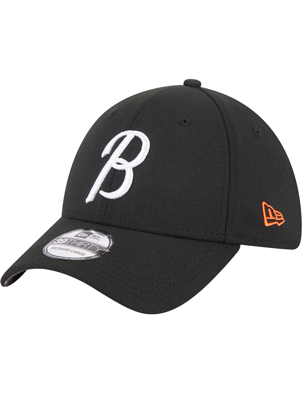 Baltimore Orioles New Era MLB City Connect 39THIRTY Stretch-Fit Hat - Black