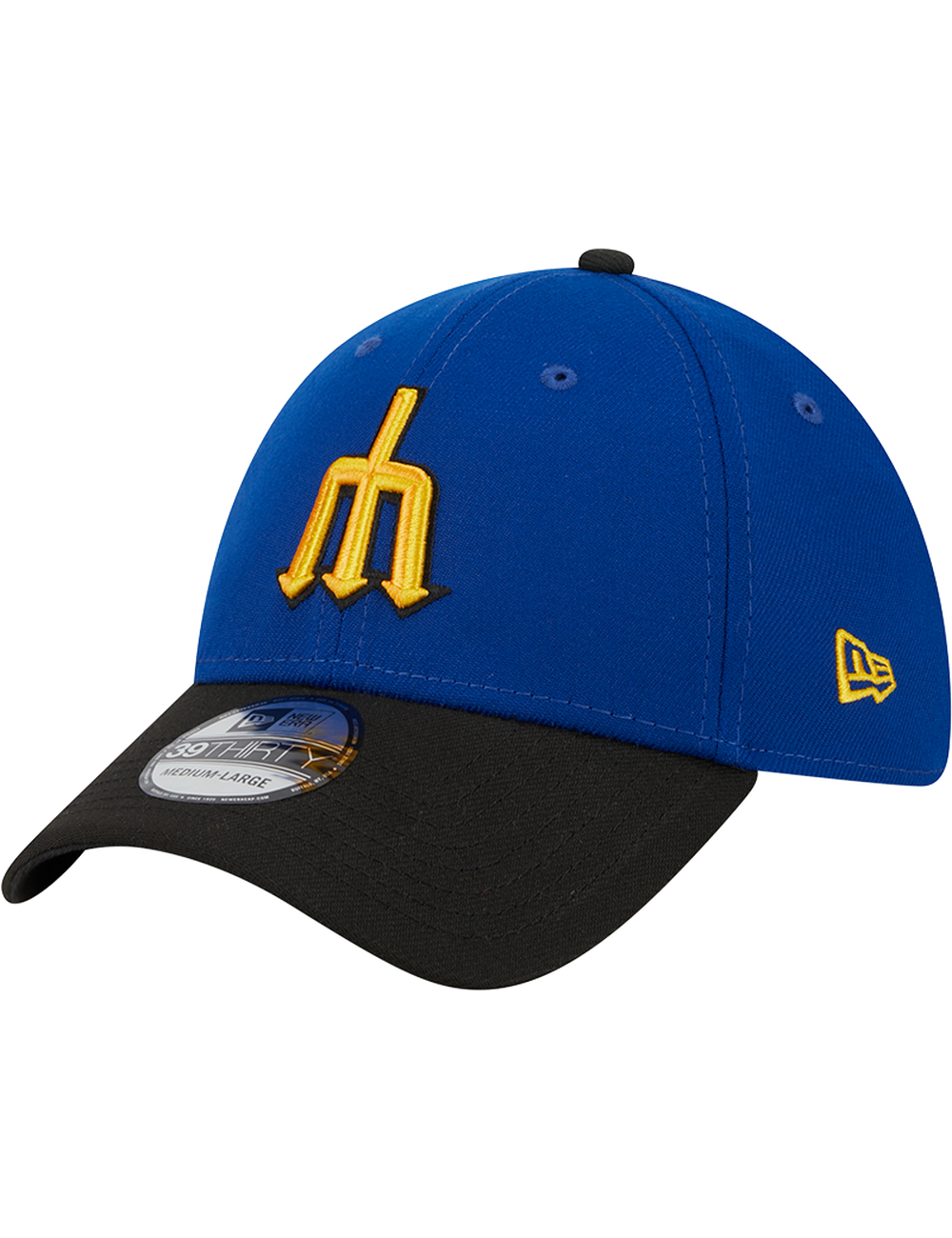 Seattle Mariners New Era MLB City Connect 39THIRTY Stretch-Fit Hat - Blue