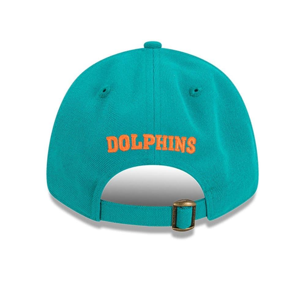 Miami Dolphins New Era NFL Historic 9TWENTY Strapback Hat - Teal