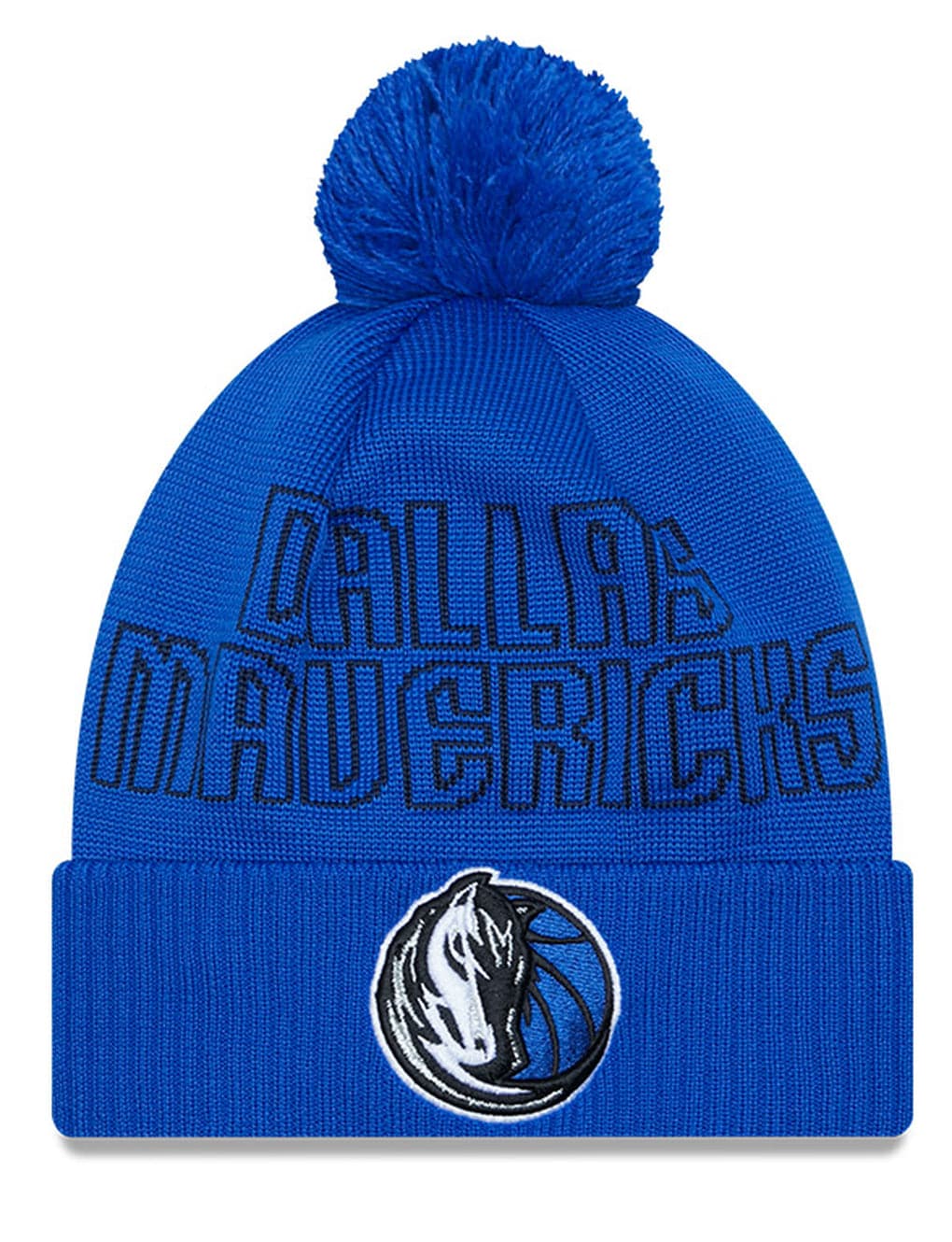 Dallas Mavericks New Era NBA 23 Draft Knit Beanie - Blue