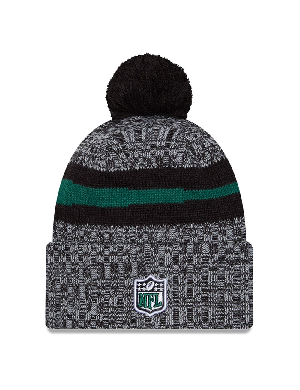 New York Jets New Era NFL 23 Sideline Pom Knit Beanie