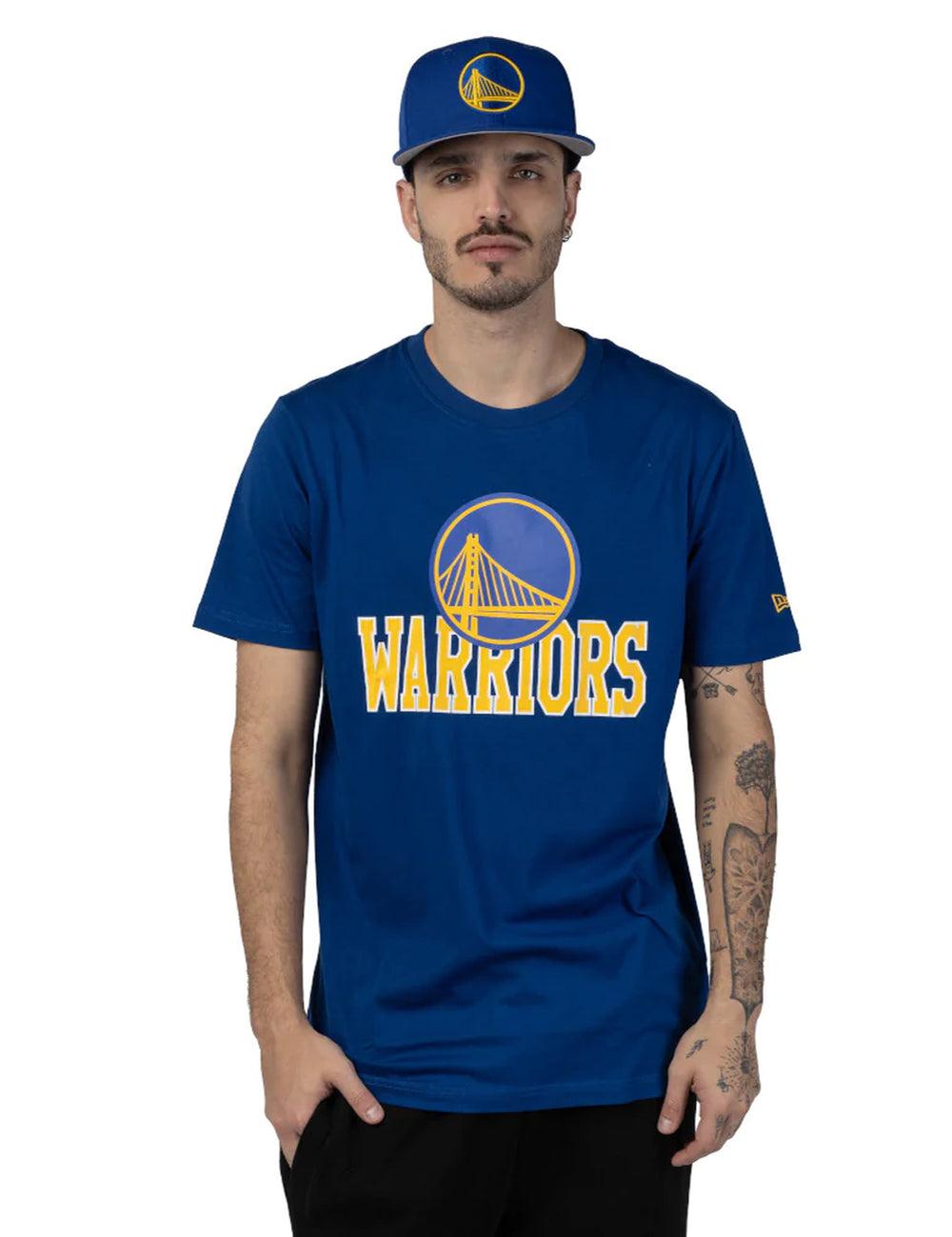 Golden State Warriors New Era NBA Tip-Off 23 T-Shirt - Blue