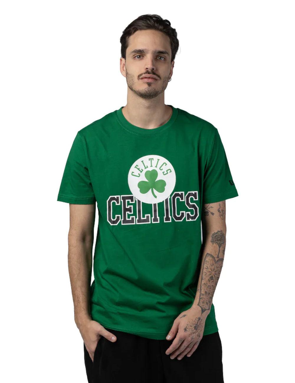 Boston Celtics New Era NBA Tip-Off 23 T-Shirt - Green
