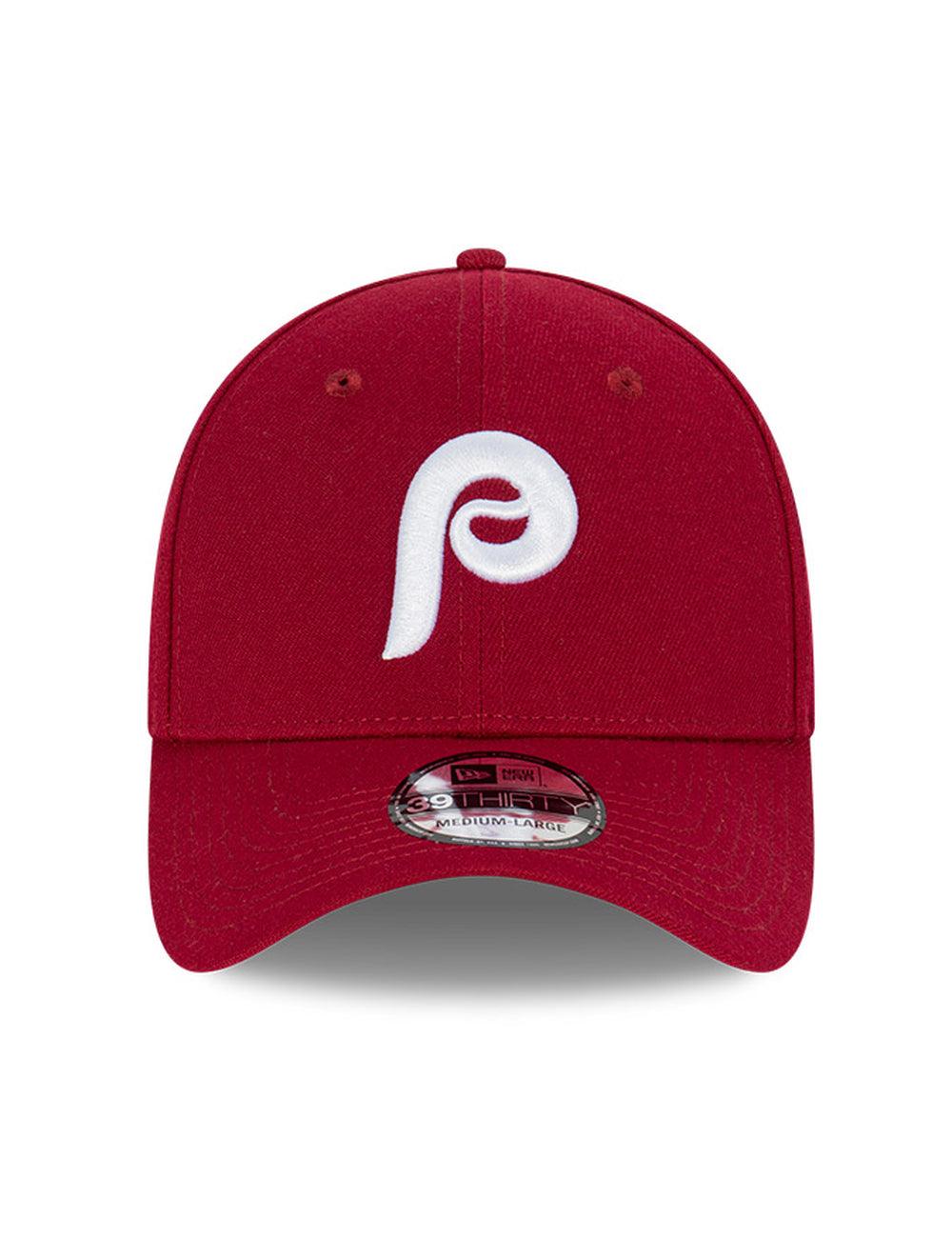 Philadelphia Phillies New Era MLB Cooperstown 39THIRTY Stretch-Fit Hat - Maroon
