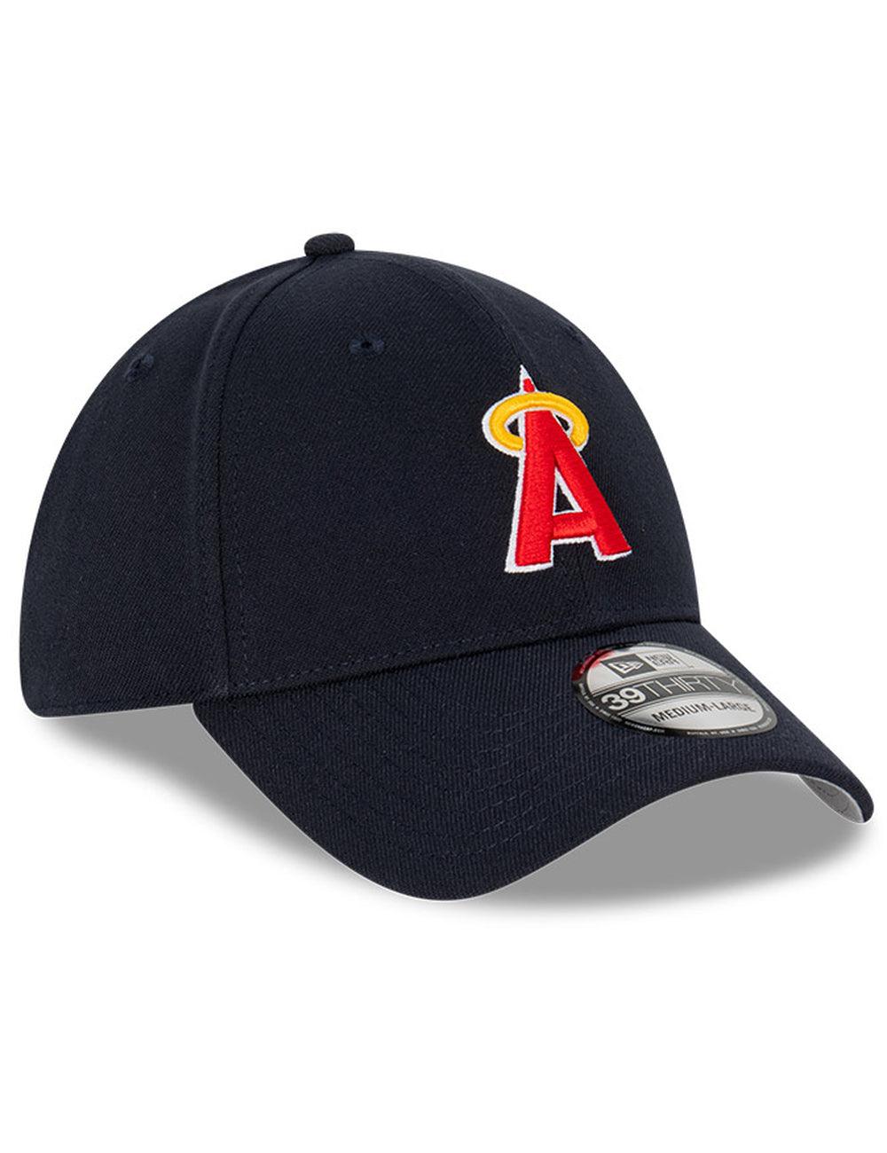 Los Angeles Angels New Era MLB Cooperstown 39THIRTY Stretch-Fit Hat - Navy