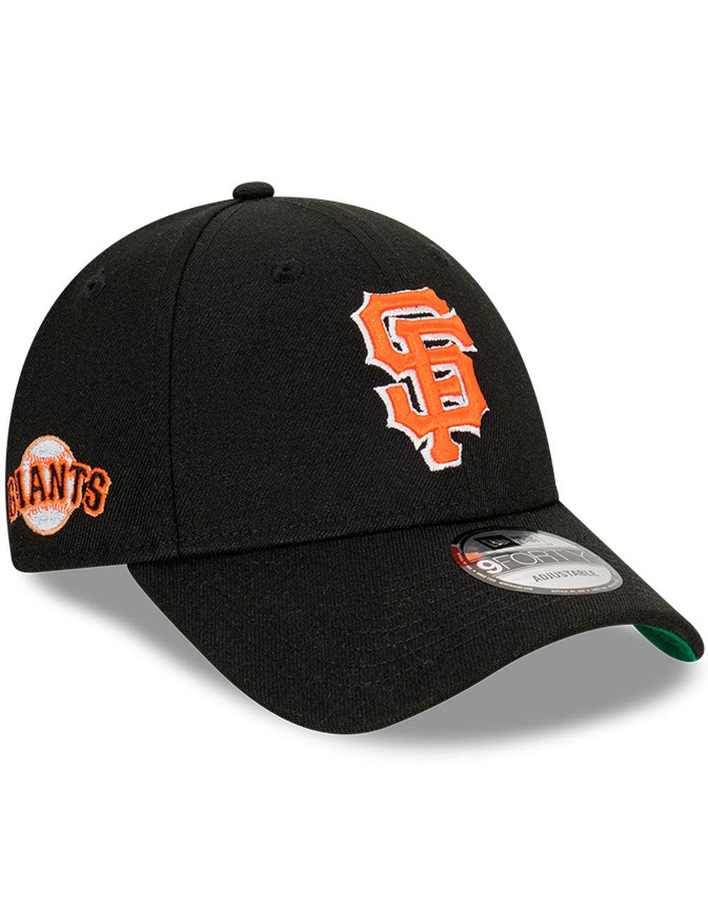 San Francisco Giants New Era MLB Black Classic 9FORTY Snapback Hat - Black