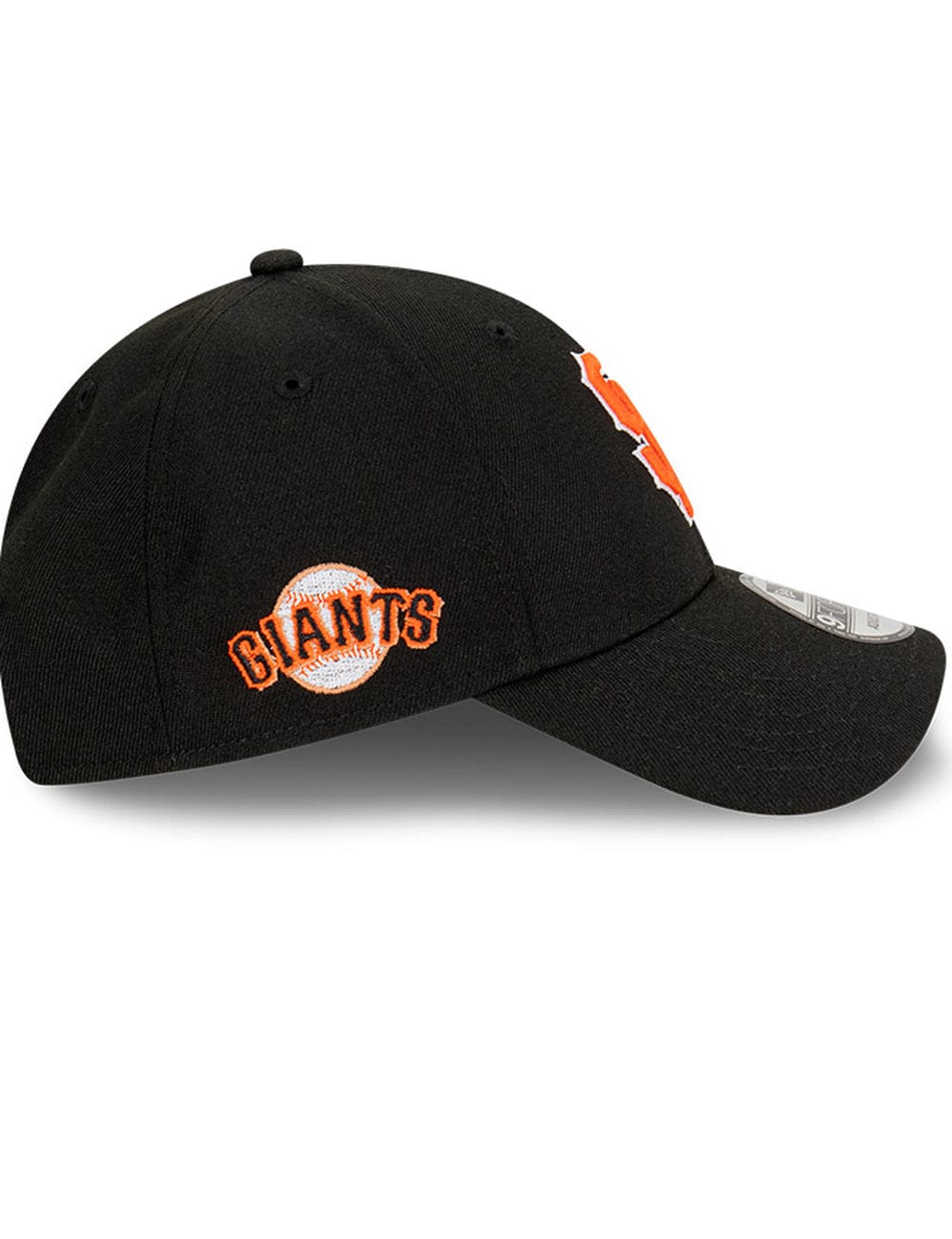 San Francisco Giants New Era MLB Black Classic 9FORTY Snapback Hat - Black